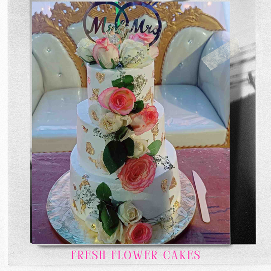 Fresh Flower Cake